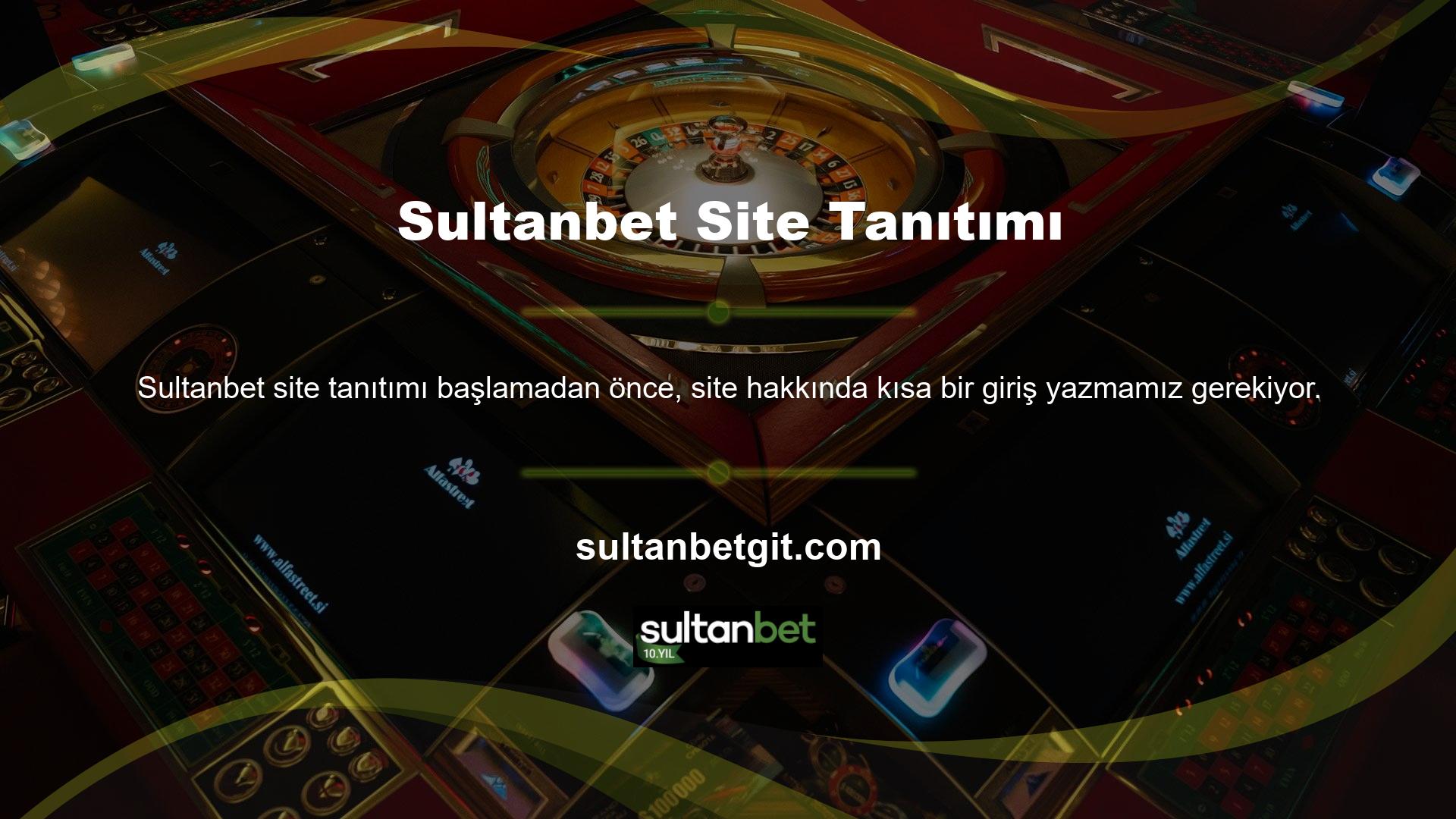 Bu, bahislerinizi yerleştirip para kazanabileceğiniz bir yerdir