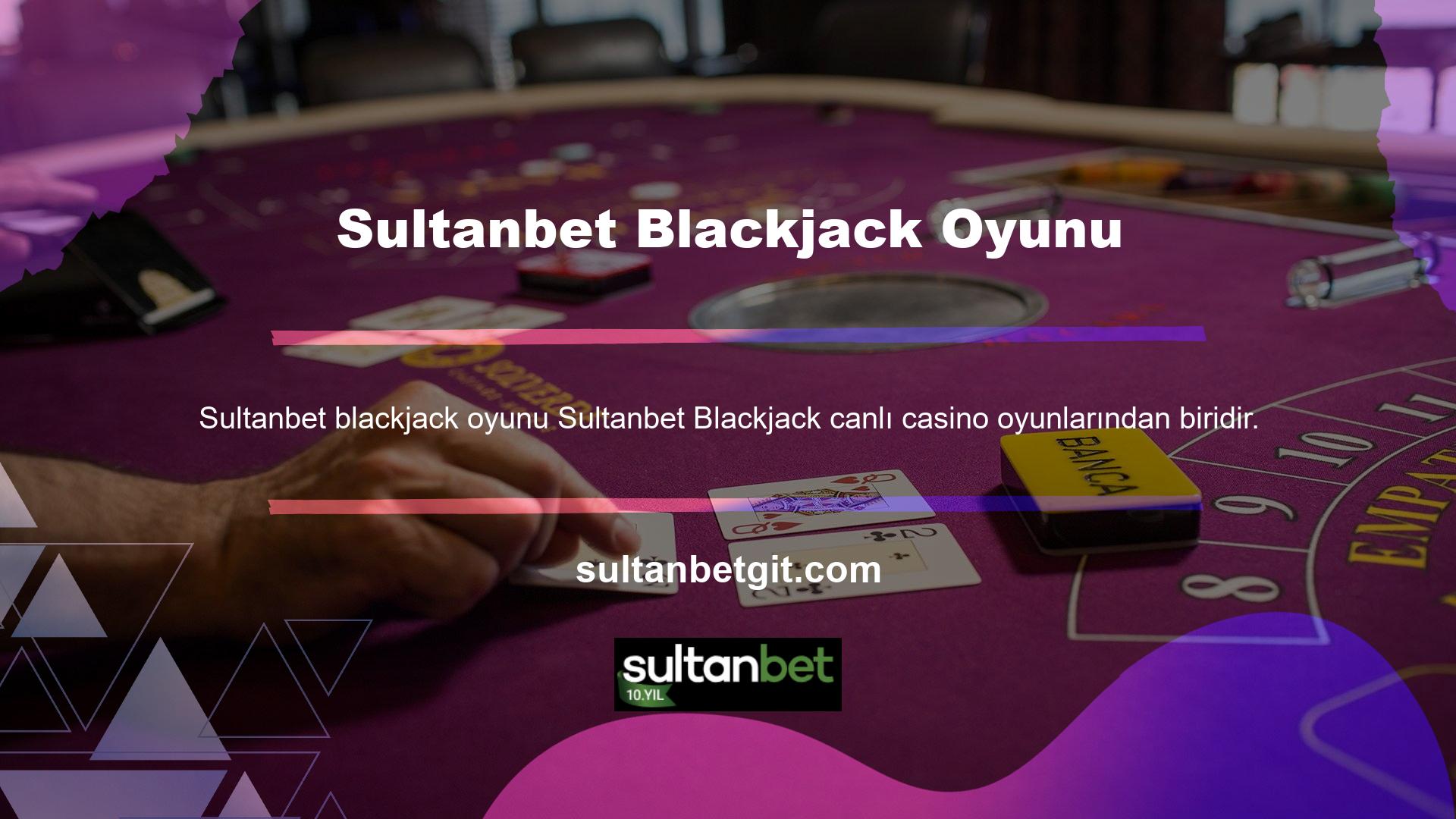 Blackjack'i telefonunuzda veya bilgisayarınızda oynayabilir ve Sultanbet gibi popüler çevrimiçi casinolara katılabilirsiniz